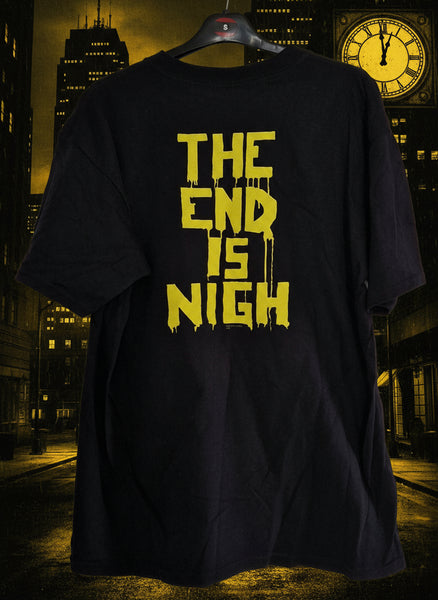 Camiseta "The Spirit" de 1994 - "Will Eisner Kitchen Sink" (talla L, blanca, vintage)