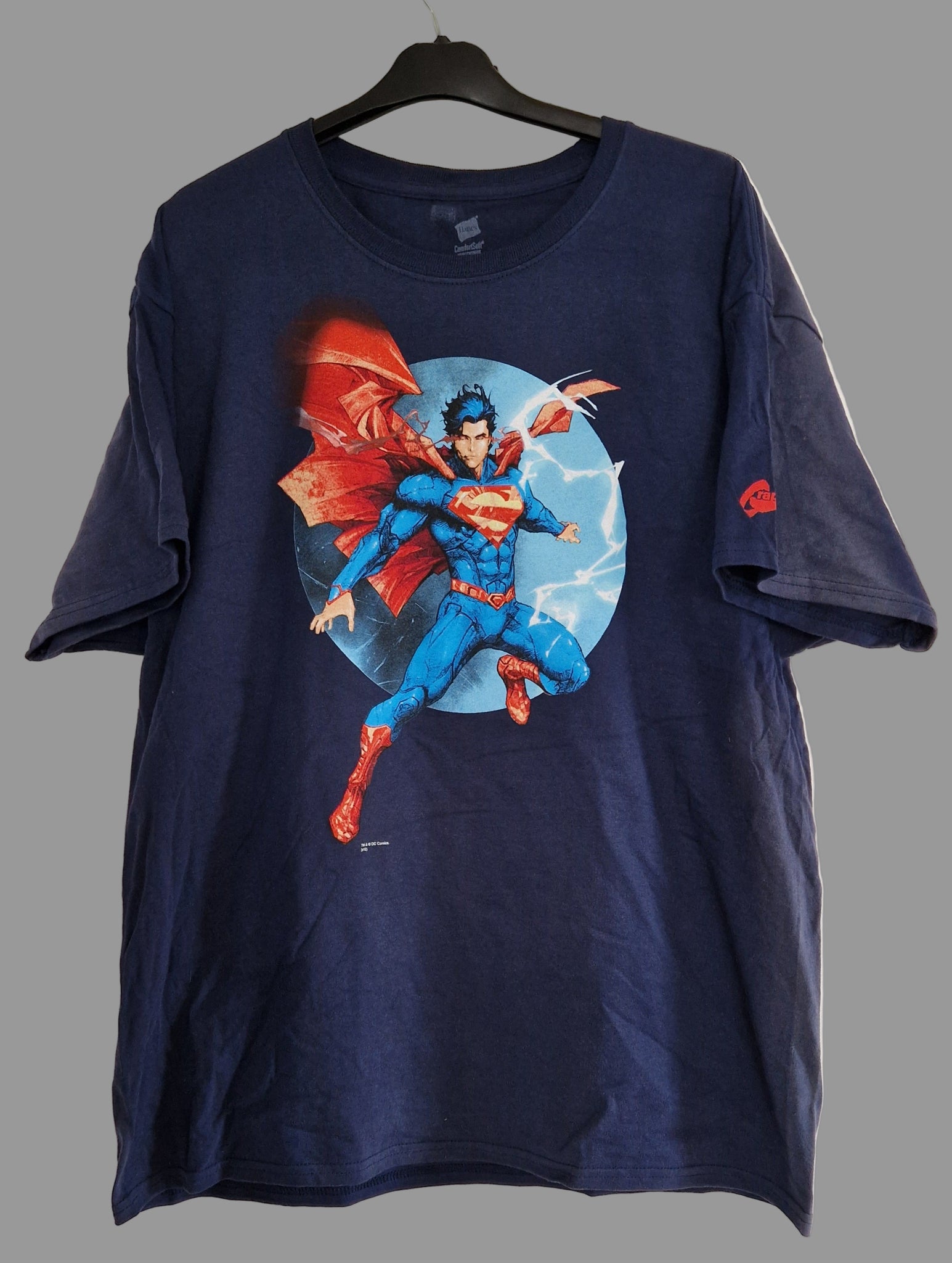 Camiseta "The Spirit" de 1994 - "Will Eisner Kitchen Sink" (talla L, blanca, vintage)