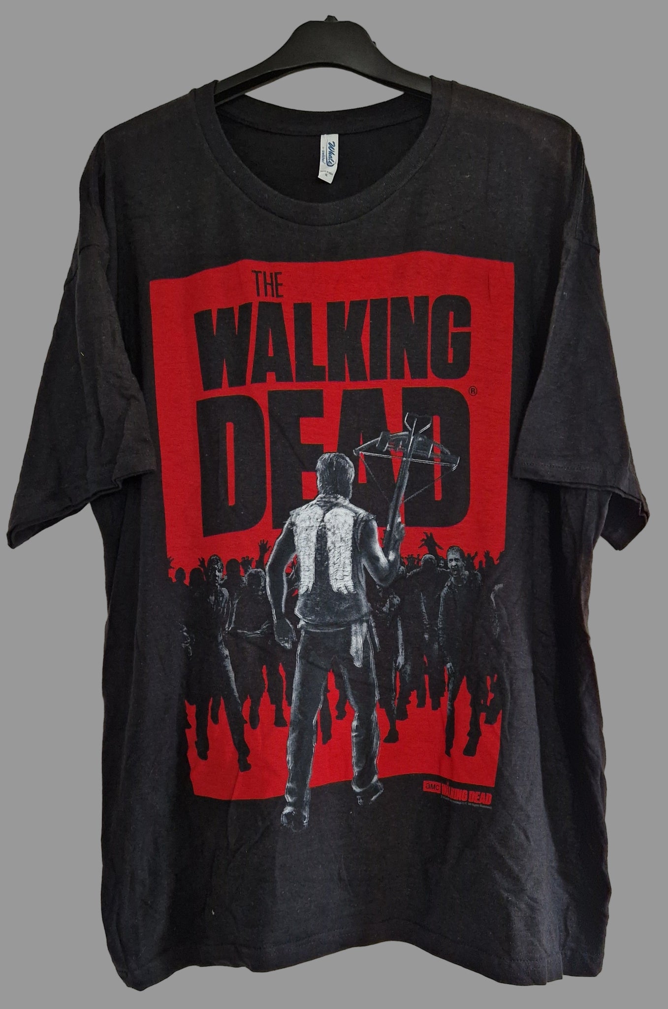 Camiseta "The Spirit" de 1994 - "Will Eisner Kitchen Sink" (talla L, blanca, vintage)