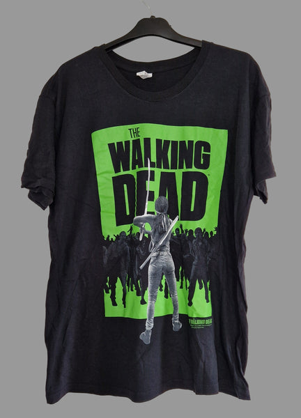 2014 Walking Dead - AMC The Walking Dead Michonne T-Shirt Xtra Large Black (Vtg)