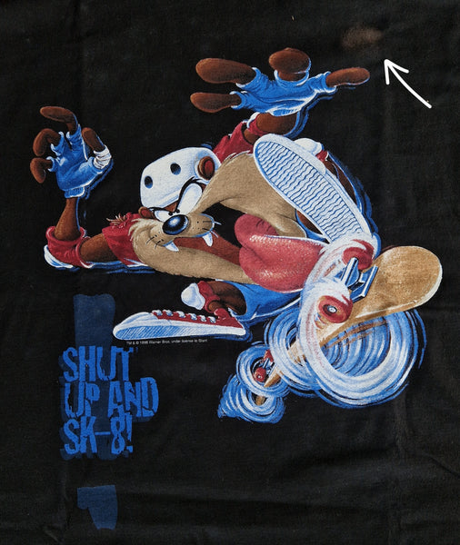Camiseta "The Spirit" de 1994 - "Will Eisner Kitchen Sink" (talla L, blanca, vintage)