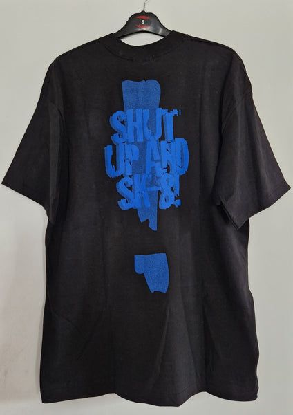 Camiseta "The Spirit" de 1994 - "Will Eisner Kitchen Sink" (talla L, blanca, vintage)