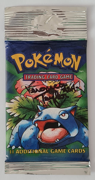 pokemon base set booster pack long crimp 1999 Pokemon Base Set Unlimited 'Long Crimp' Booster Pack PSA/DNA Cert – Rotterdam Comics
