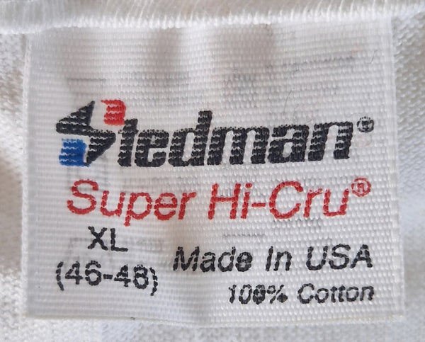 1989 Moebius Sinjuku - Warrior of the Plains Graphitti Designs T-shirt XL White (Vtg)