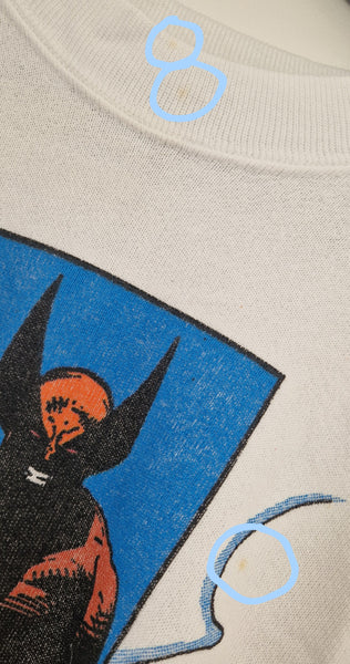 Camiseta "The Spirit" de 1994 - "Will Eisner Kitchen Sink" (talla L, blanca, vintage)