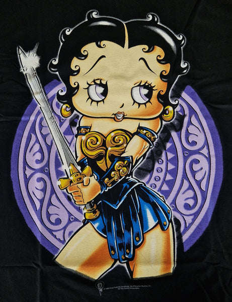 Camiseta "The Spirit" de 1994 - "Will Eisner Kitchen Sink" (talla L, blanca, vintage)