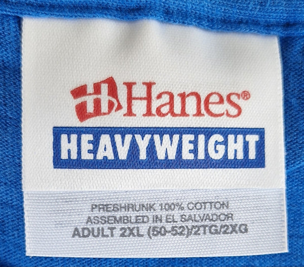 1998 Superman Logo - Graphitti Designs Longsleeve Shirt S/XL/2XL Blue (Vtg)