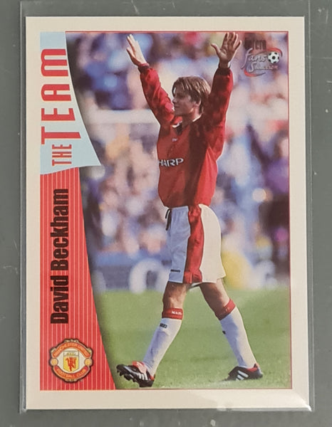1997 Futera Fans Selection Manchester United David Beckham (7) Rookie Card Lot