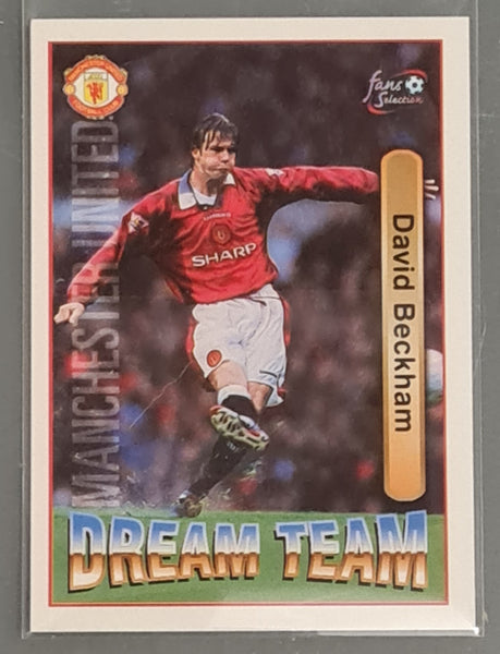 1997 Futera Fans Selection Manchester United David Beckham (7) Rookie Card Lot