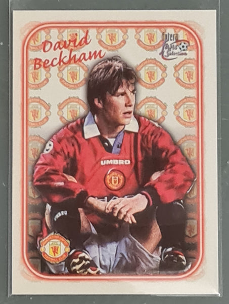 1997 Futera Fans Selection Manchester United David Beckham (7) Rookie Card Lot