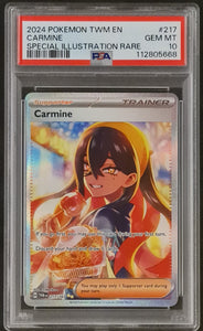 pokemon carmine card Pokemon Scarlet and Violet Twilight Masquerade Carmine #217/167 Specia – Rotterdam Comics