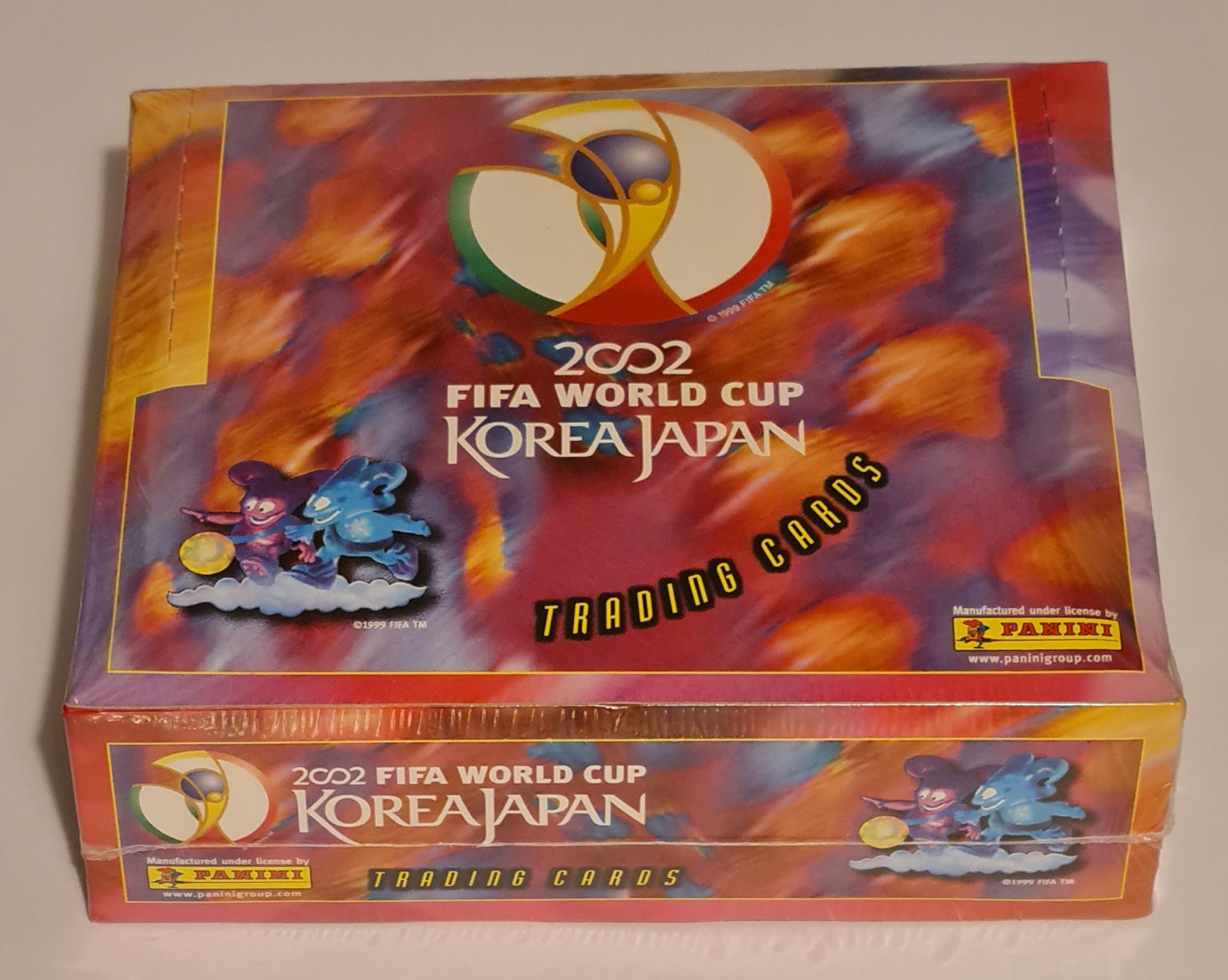 2002 Panini FIFA World Cup Korea Japan Sealed Trading Card Box (24ct)
