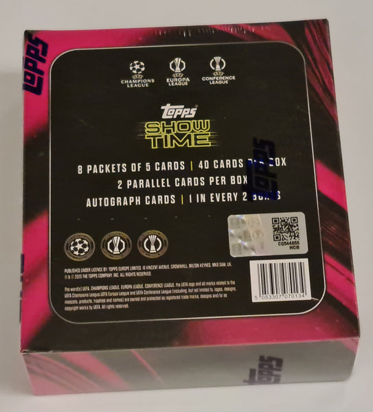 2024-25 Topps Showtime UCC Card Collection Exclusive Sealed Trading Card Box