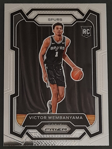 2023-24 Panini Prizm Basketball Victor Wembanyama #136 Rookie Card