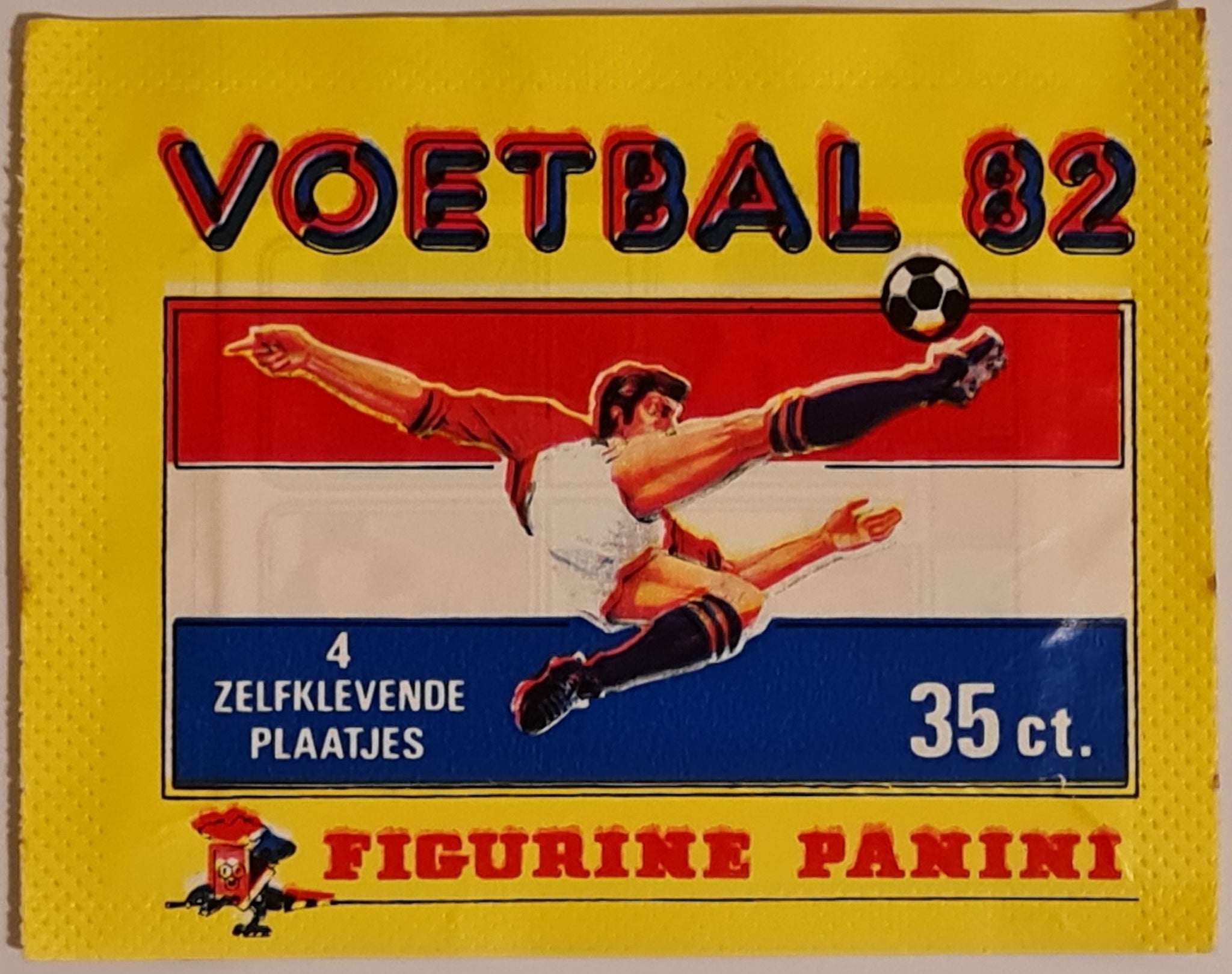 1982 Panini Voetbal 82 Sealed Sticker Pack