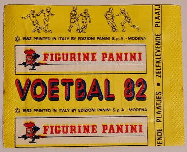 1982 Panini Voetbal 82 Sealed Sticker Pack