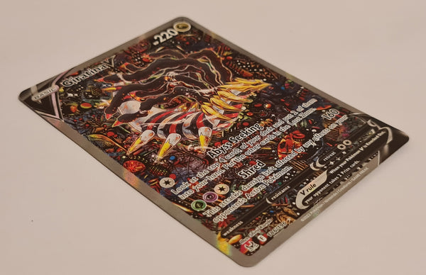 Pokemon Sword and Shield Lost Origin Giratina V #186/196 Special Illustration Rare Holo Trading Card