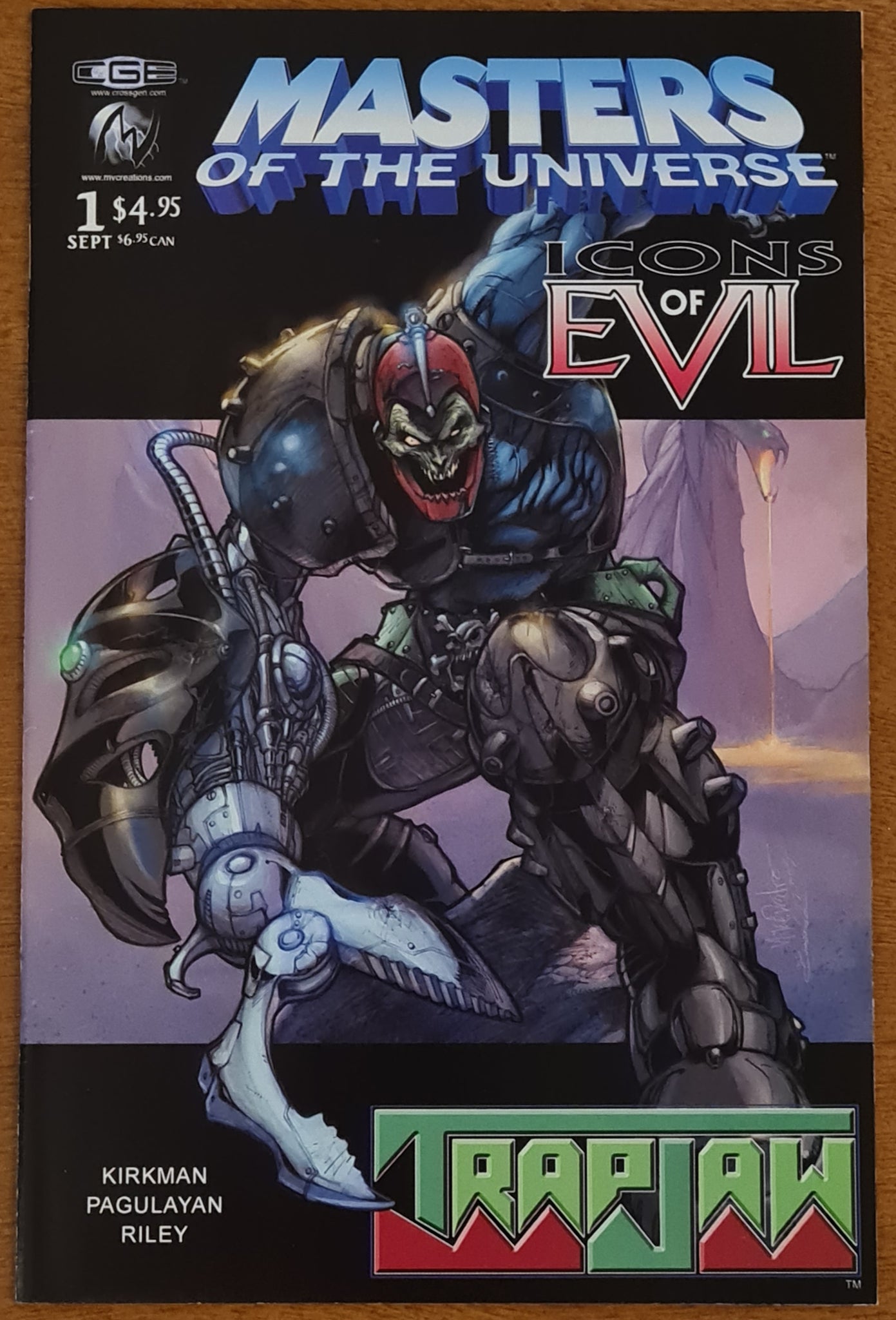 Masters of the Universe Icons of Evil Trap-Jaw #1 VF/NM