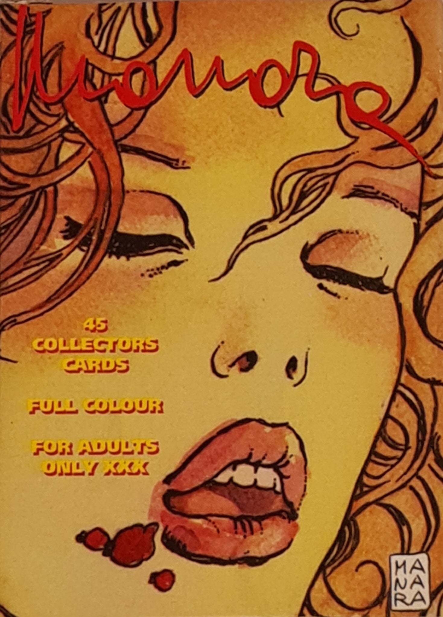 Manara Collectors Cards (Adult Themed Trading Card Set)