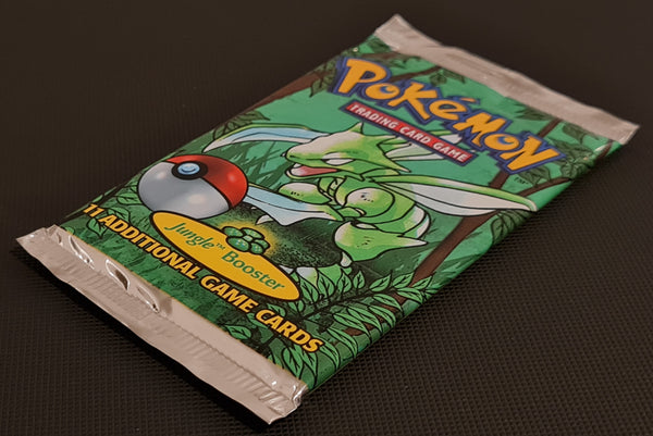 Pokemon Jungle Unlimited Sealed Booster Pack (Scyther Art)