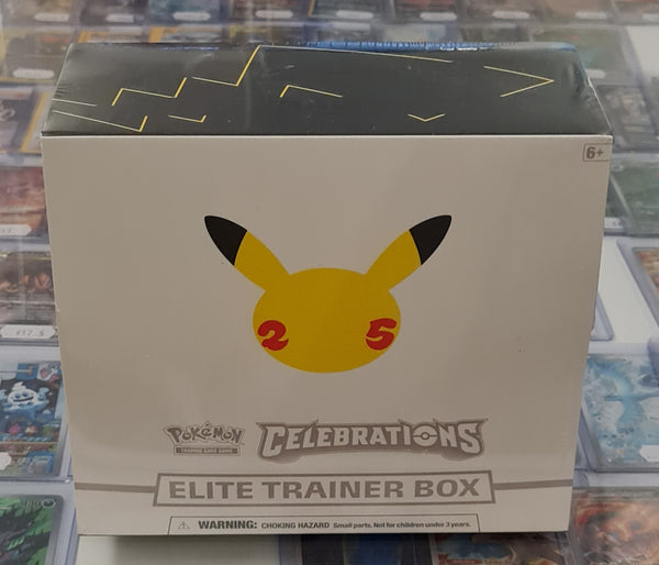 Pokemon Celebrations Sealed Elite Trainer Box