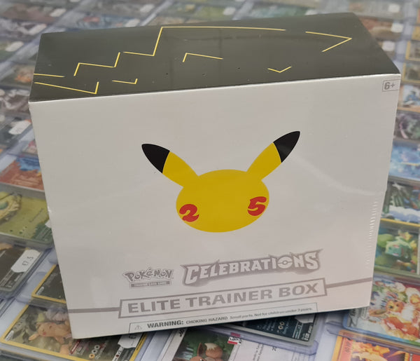 Pokemon Celebrations Sealed Elite Trainer Box