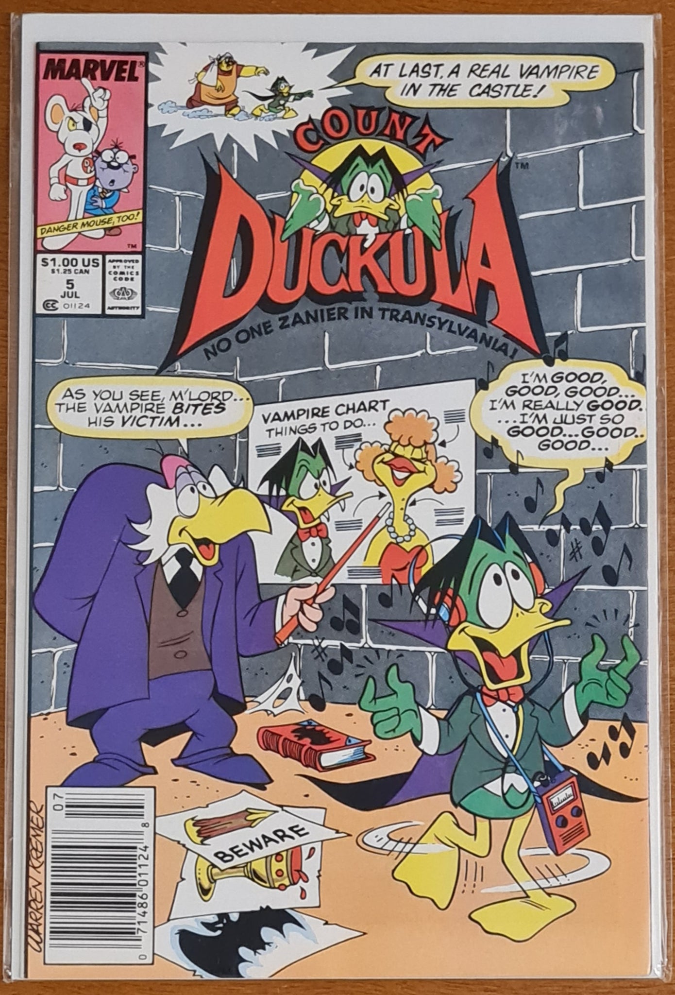 Count Duckula #5 VF/NM