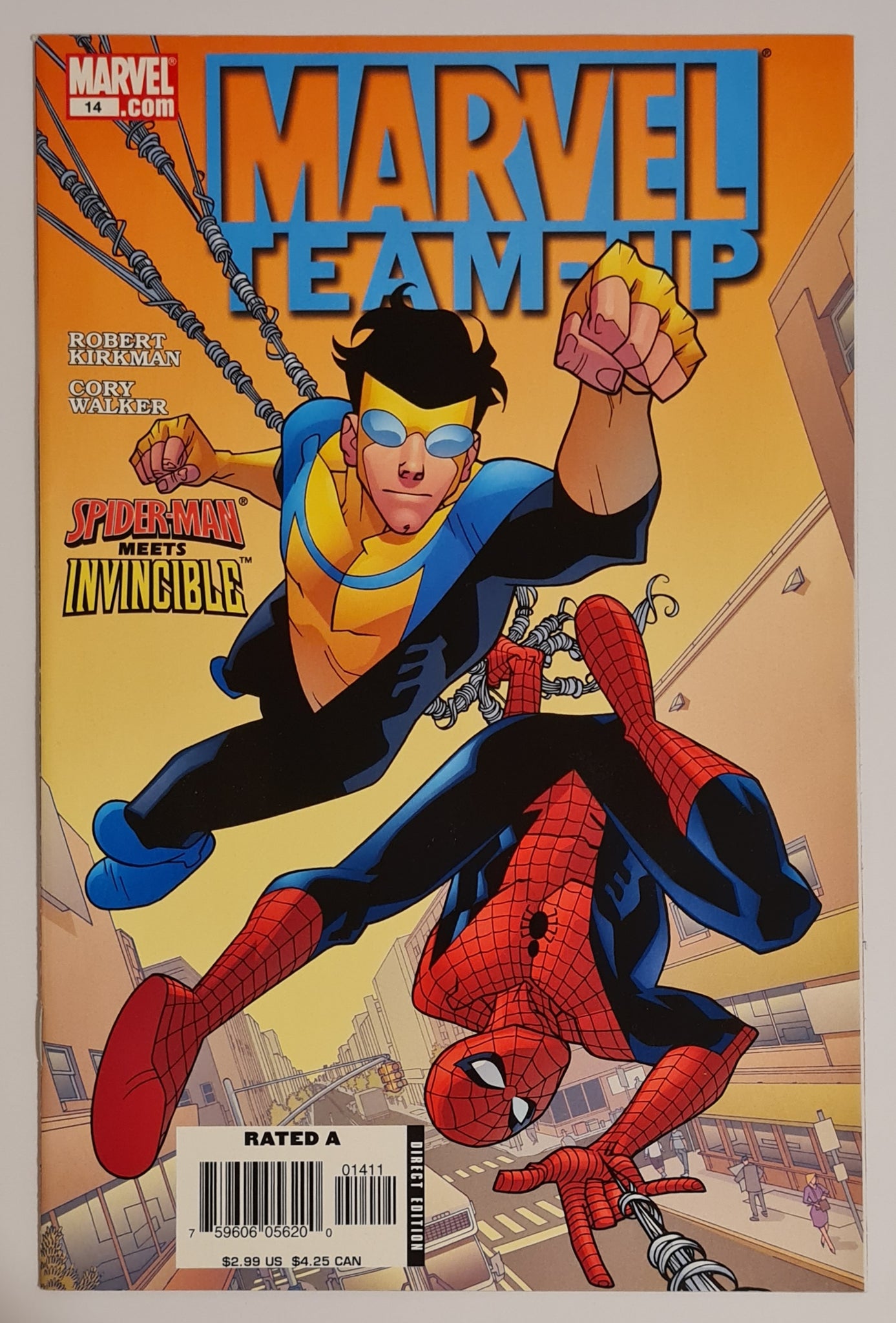 Marvel Team-Up Vol.3 #14 NM (Rare 'Invincible' Appearance)