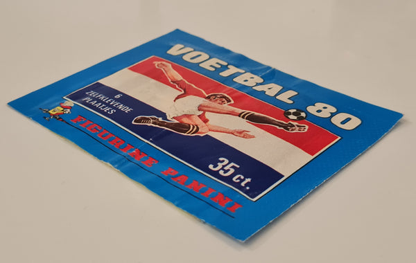 1980 Panini Voetbal 80 Sealed Sticker Pack