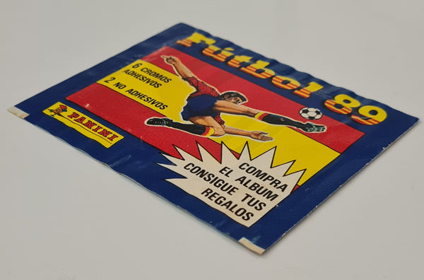 1989 Panini Fútbol 89 Sealed Sticker Pack