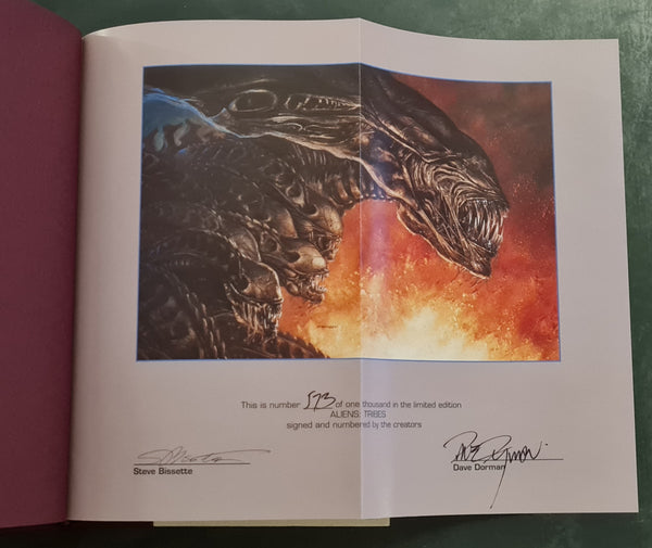Aliens Tribes Limited Hardcover Slipcase Edition NM- (Signed & Numbered by Steve Bissette and Dave Doreman)
