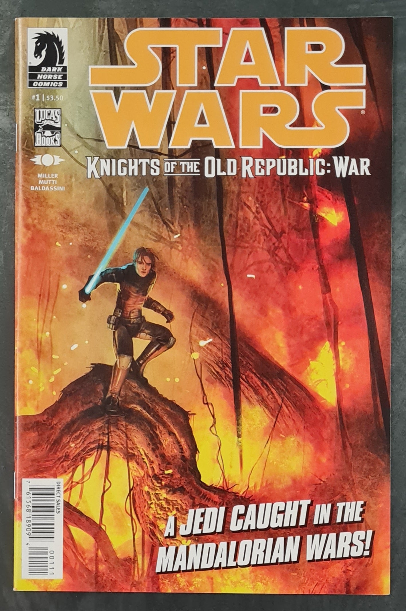 Star Wars Knights of the Old Republic: War #1-5 NM- Complete Set