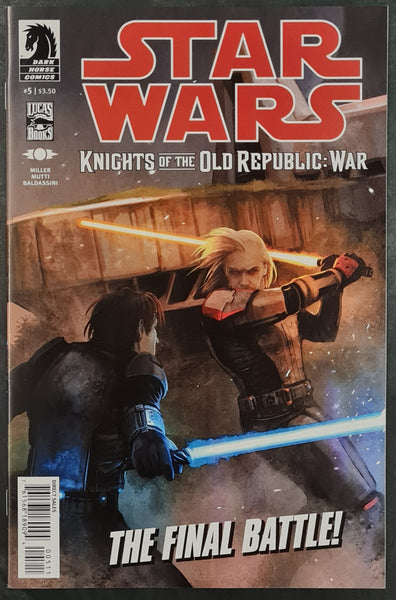 Star Wars Knights of the Old Republic: War #1-5 NM- Complete Set (w/ #1 Variant)