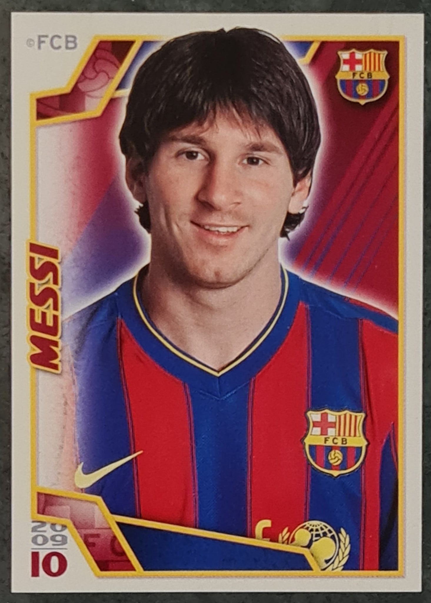 2009-2010 Panini El Barca de Las Seis Copas Lionel Messi #94 Sticker