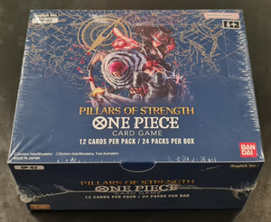 pillars of strength one piece booster box One Piece Card Game OP-03 Pillars of Strength Sealed Booster Box