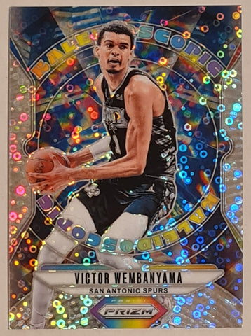 2024-25 Panini Prizm Basketball Victor Wembanyama Kaleidoscopic #20 Fast Break Parallel Trading Card