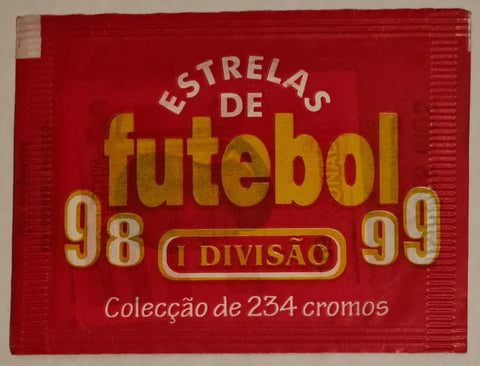 1998 Estrelas de Futebol 1ª Divisão 98/99 Sealed Sticker Pack