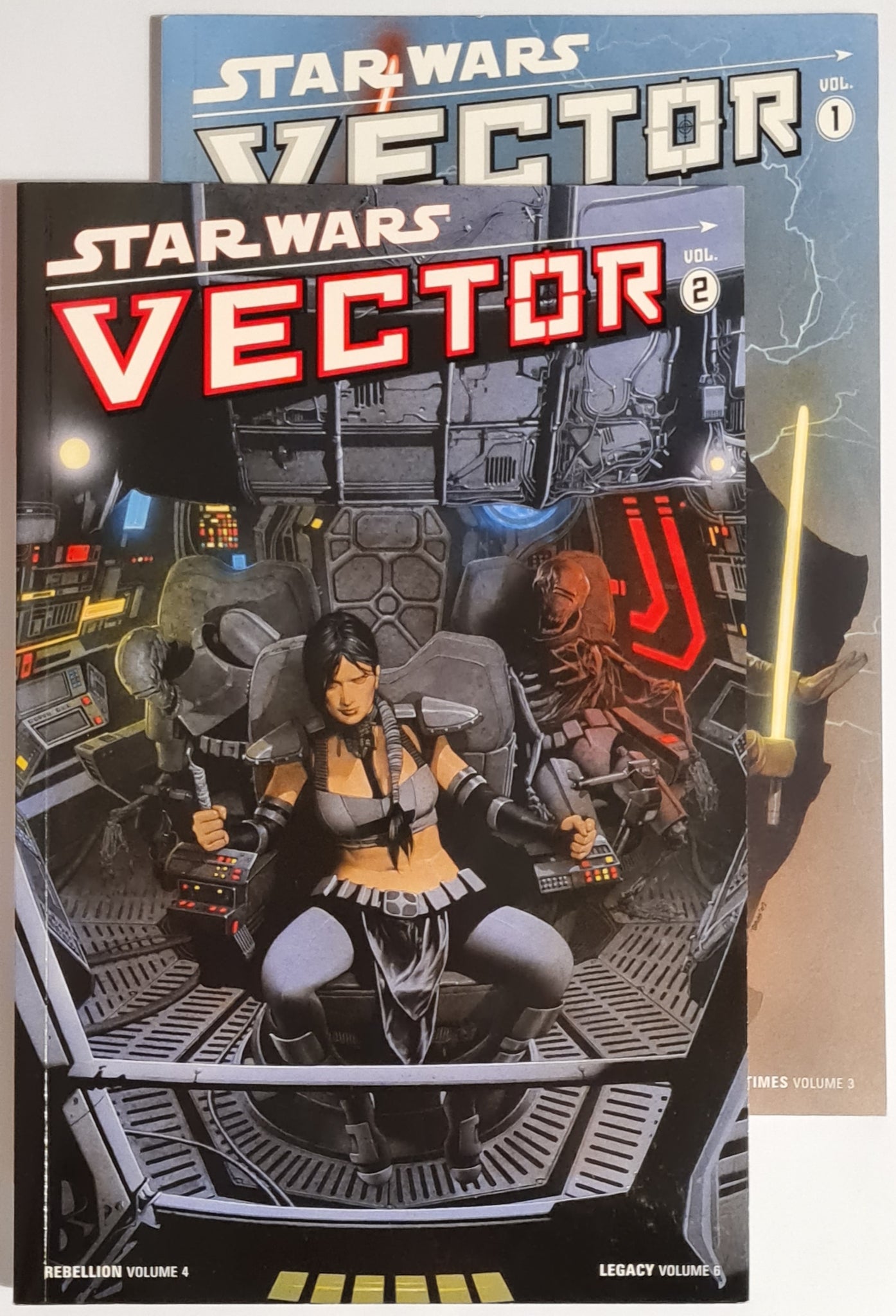 Star Wars Vector Vol.1 + 2 TPB NM Complete Set
