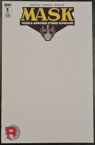 MASK Mobile Armored Strike Kommand #1 NM Blank Variant