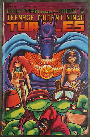 Teenage Mutant Ninja Turtles #32 FN+ (2nd Print) Variant