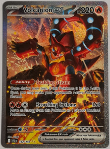 Pokemon Scarlet and Violet Journey Together Volcanion Ex #182/159 Spec –  Rotterdam Comics