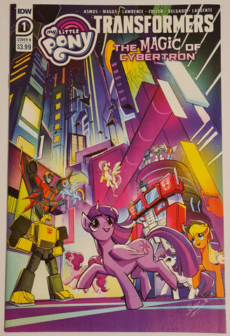 My Little Pony Transformers II The Magic of Cybertron #1 NM- (Cvr B) Variant
