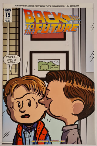 Back to the Future #15 NM Chris Eliopoulos Subscription Variant