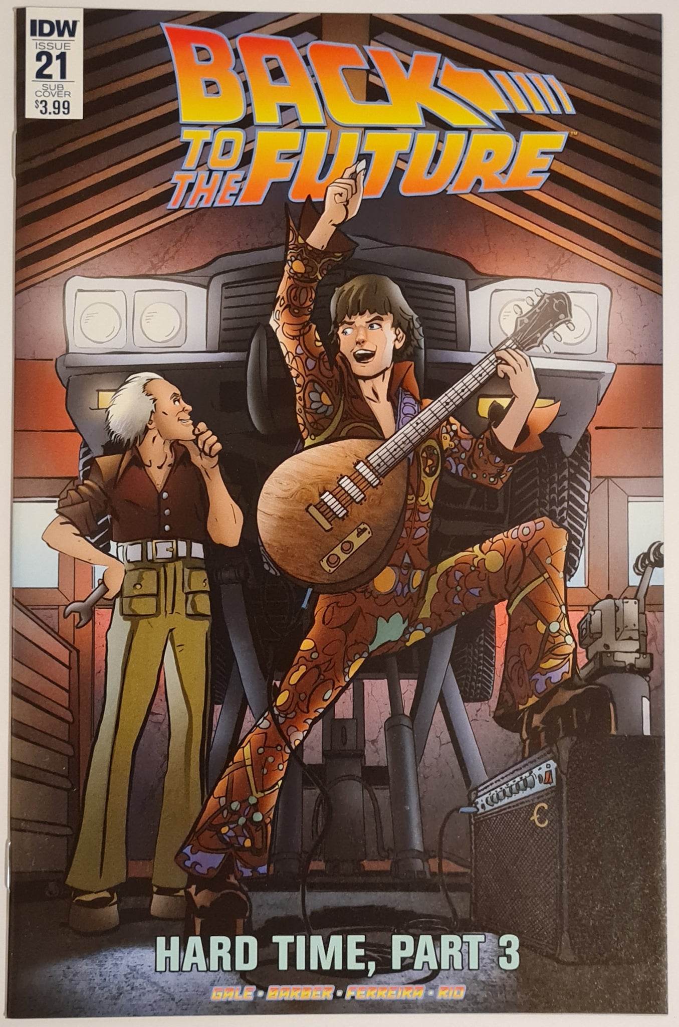 Back to the Future #21 NM Subscription Variant