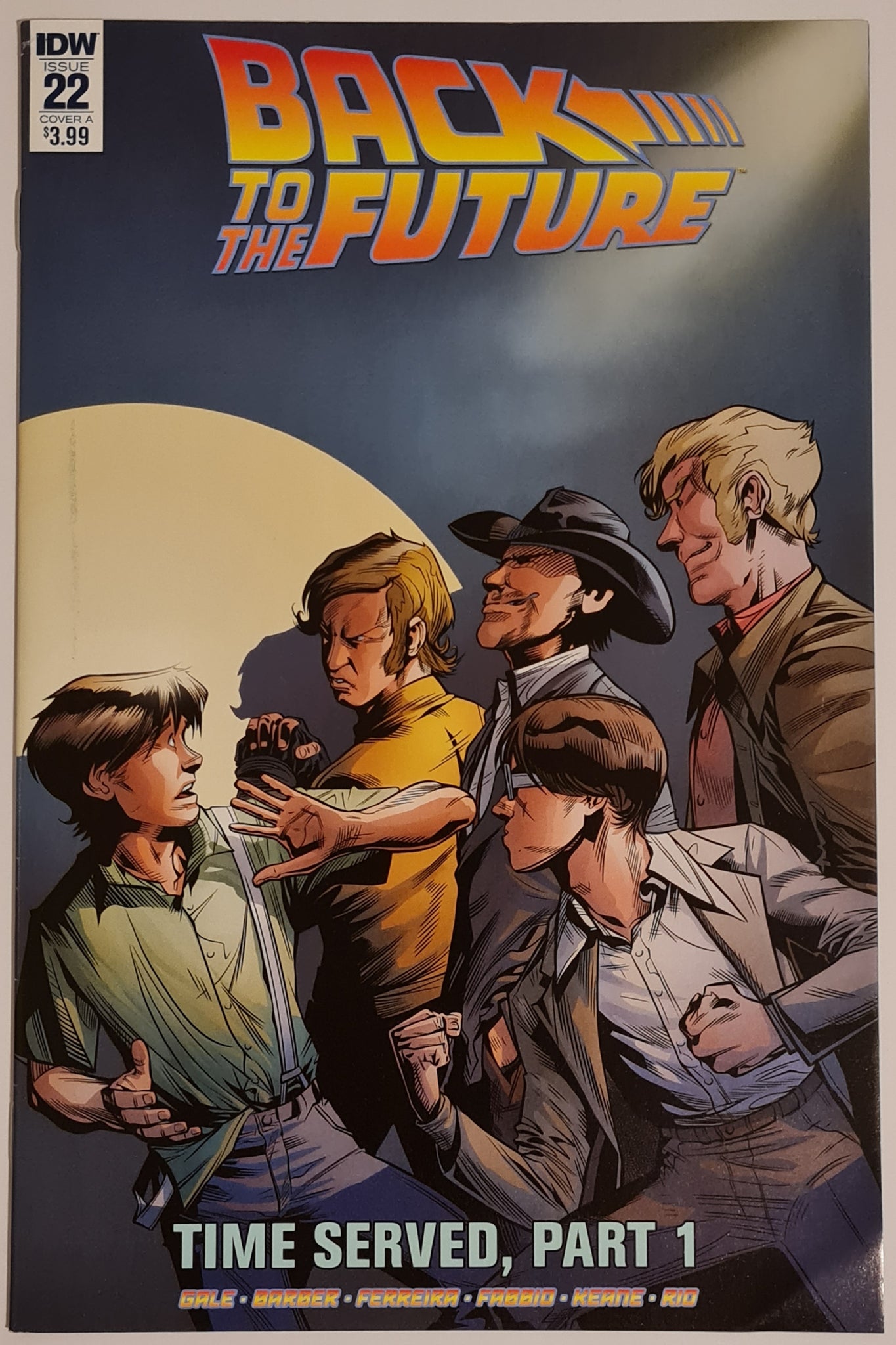 Back to the Future #22 VF+ (Cvr A)