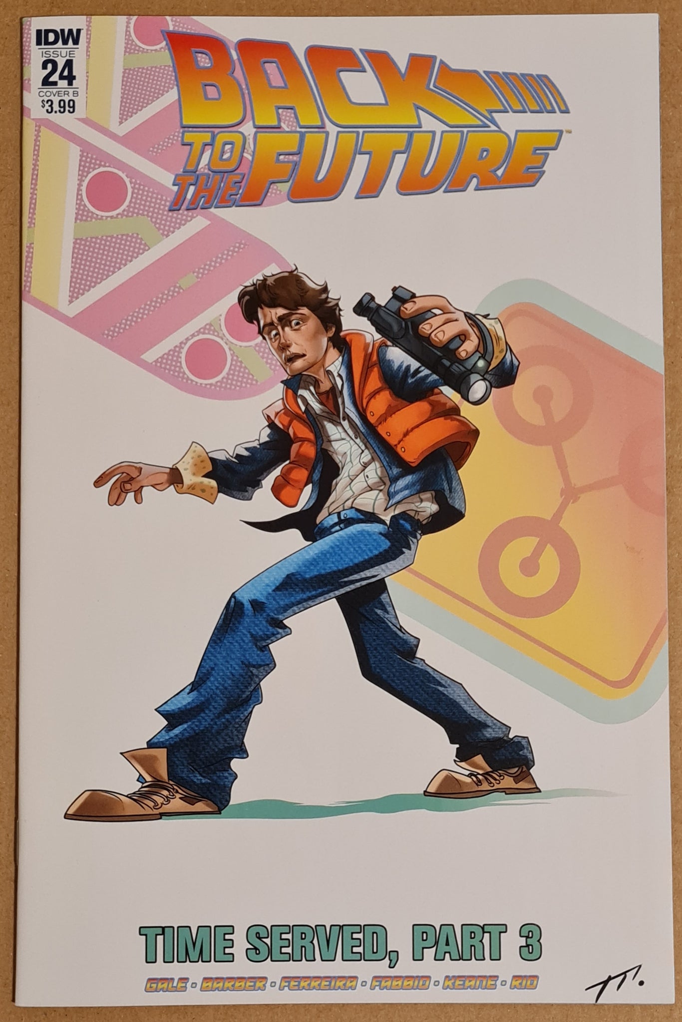 Back to the Future #24 NM (Cvr B) Variant