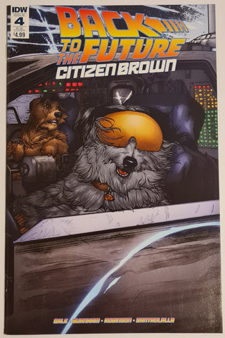 Back to the Future Citizen Brown #4 NM Subscription Variant