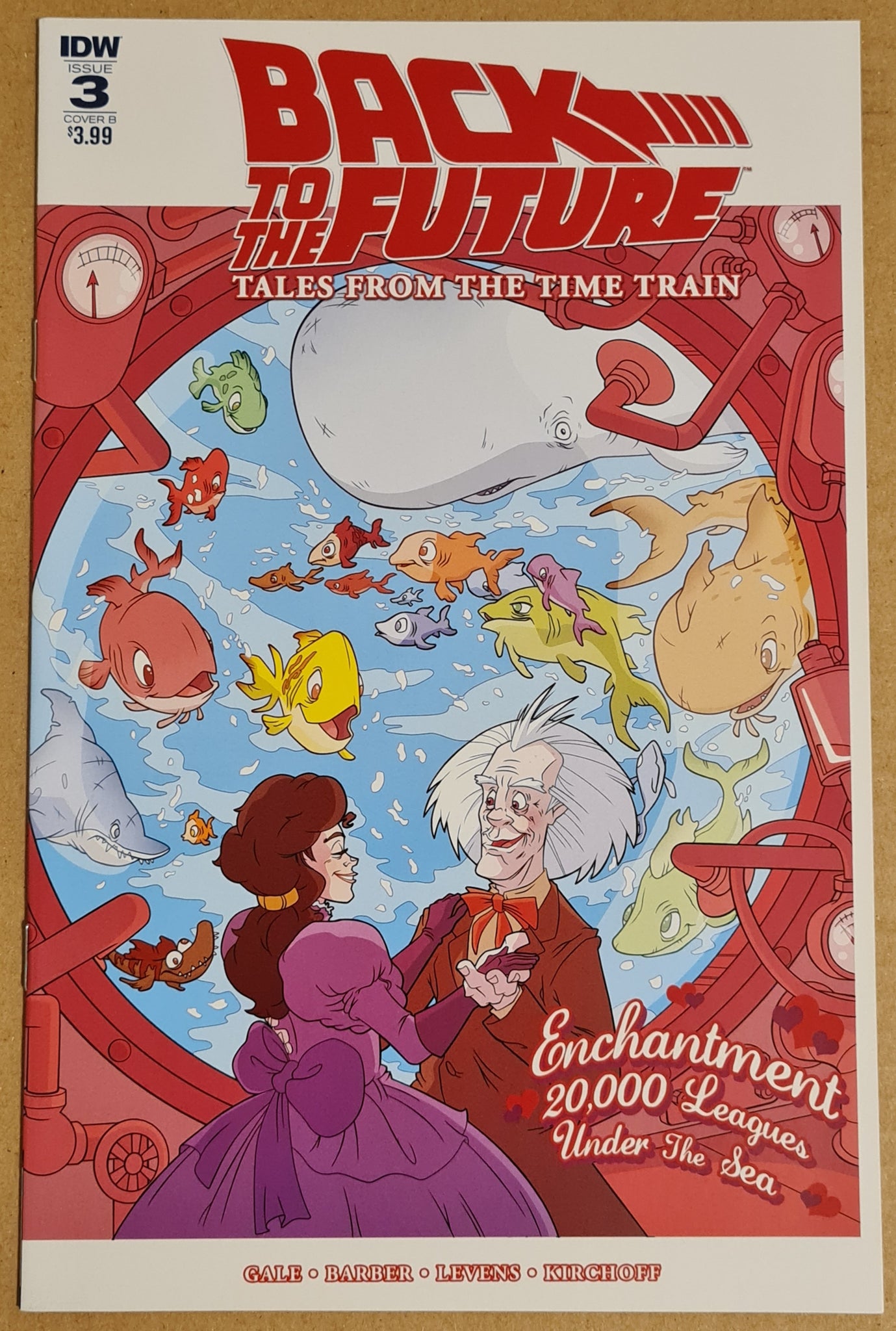 Back to the Future Tales from the Time Train #3 NM (Cvr B) Variant