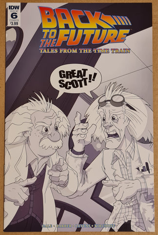 Back to the Future Tales from the Time Train #6 NM (Cvr B) Variant