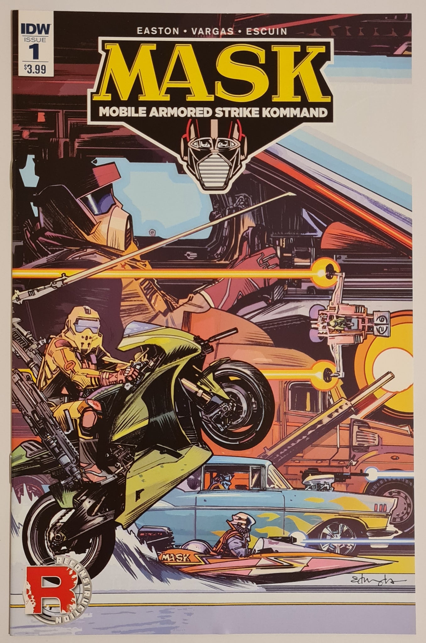 MASK Mobile Armored Strike Kommand #1 NM